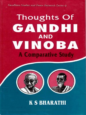 cover image of Thoughts of Gandhi and Vinoba (Gandhian Studies and Peace Research Series-9)